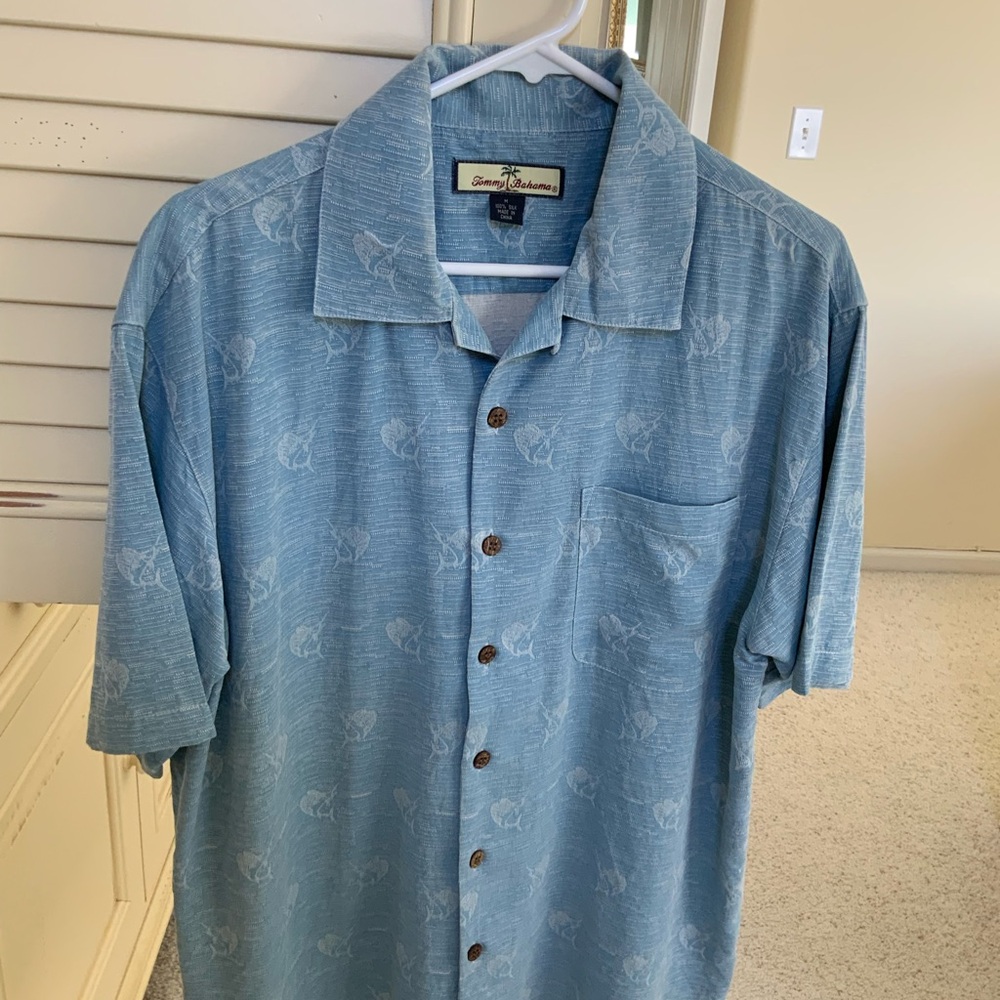 Tommy Bahama Light Blue Casual Shirt
